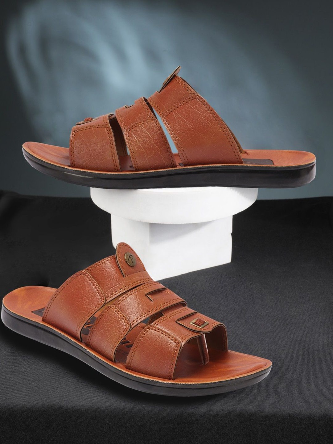 

SPRENGE Men Comfort Sandals, Brown