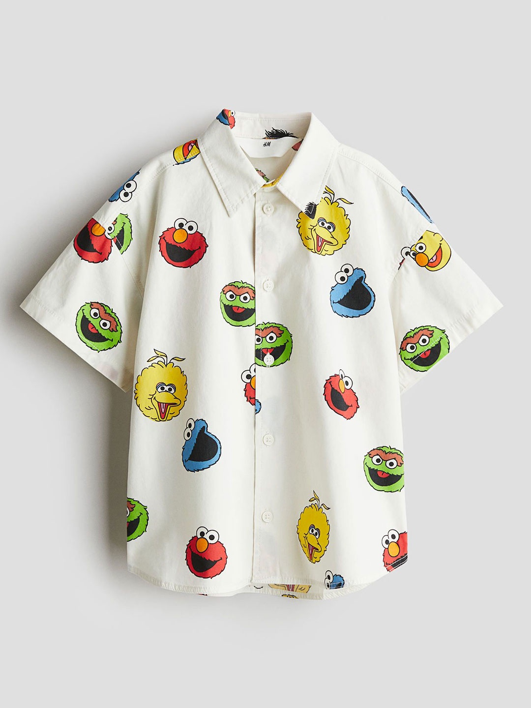 

H&M Patterned Shirt, White