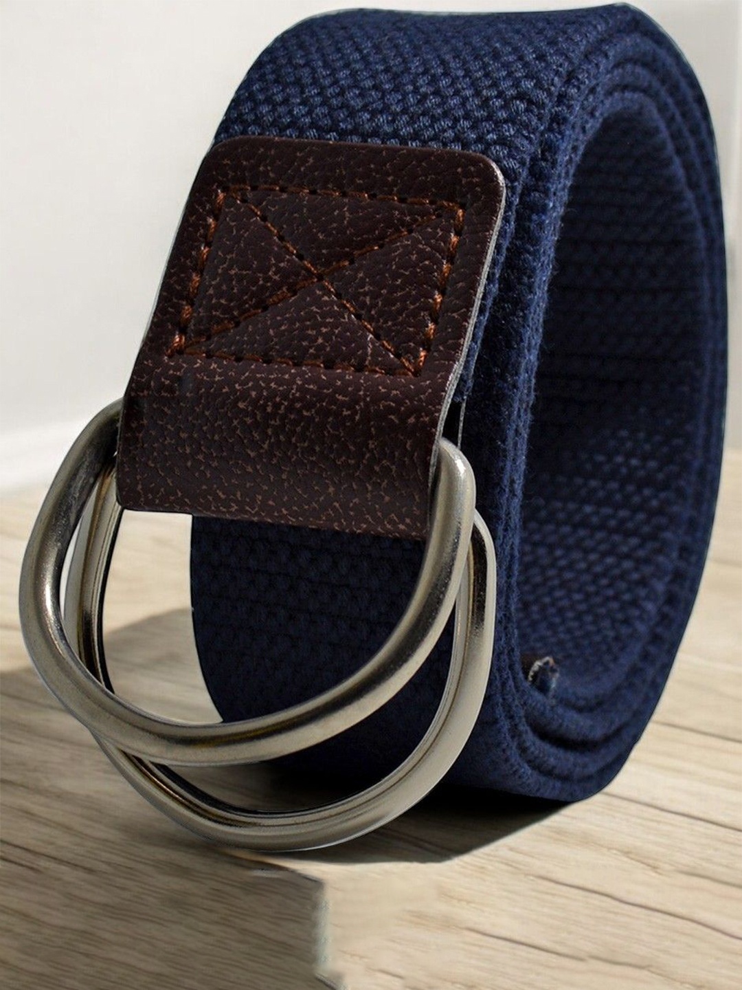 

Metronaut Men Textured Belt, Blue