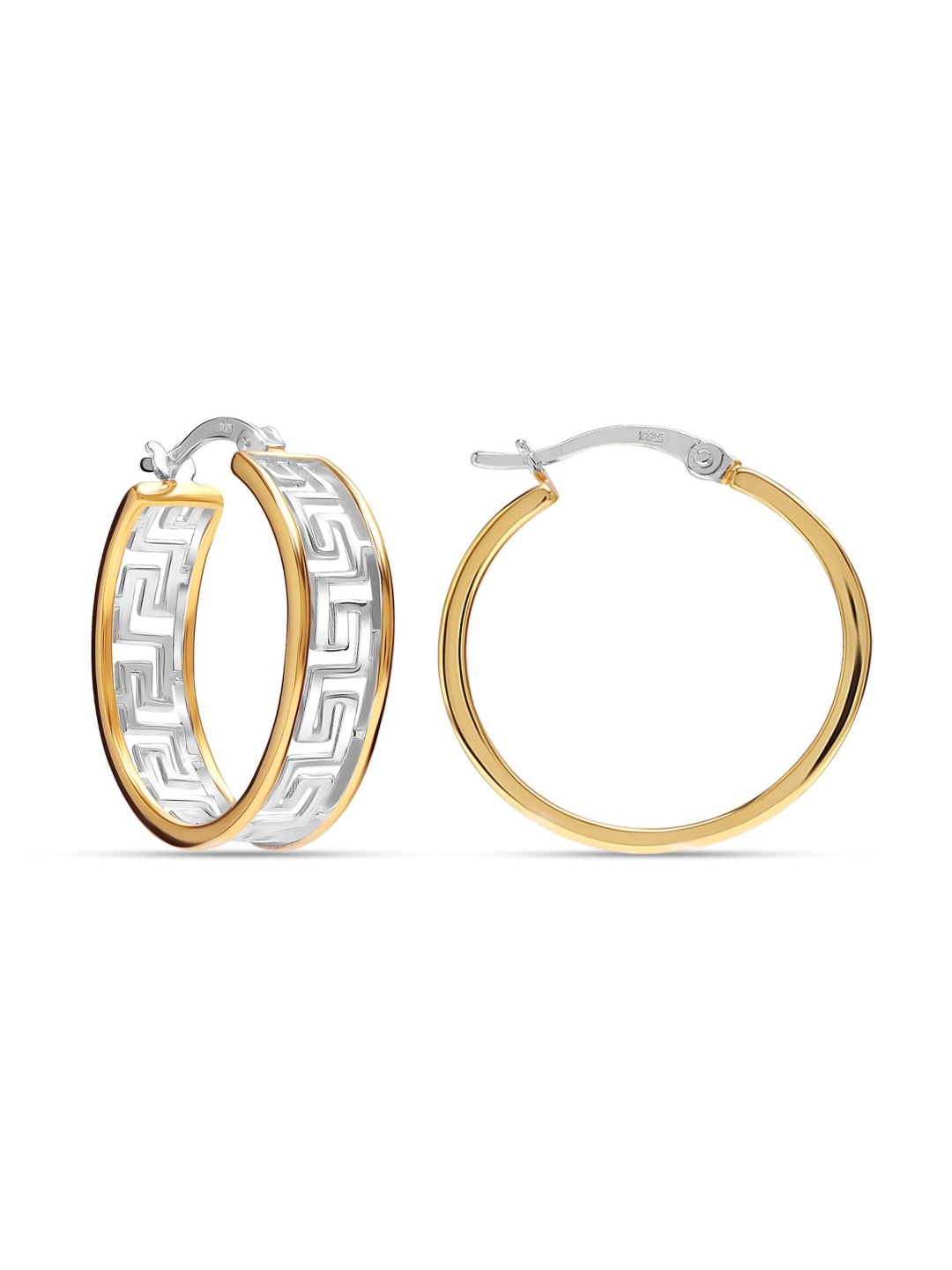 

LeCalla Contemporary Hoop Earrings, Multi