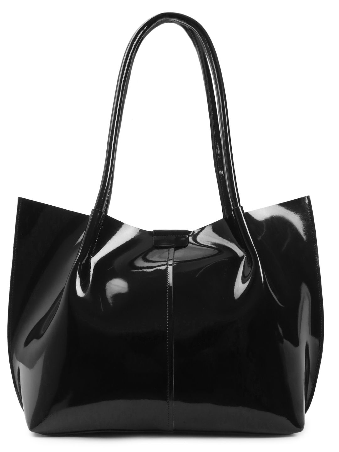 

CarryLux Women Solid Shopper Tote Bag, Black