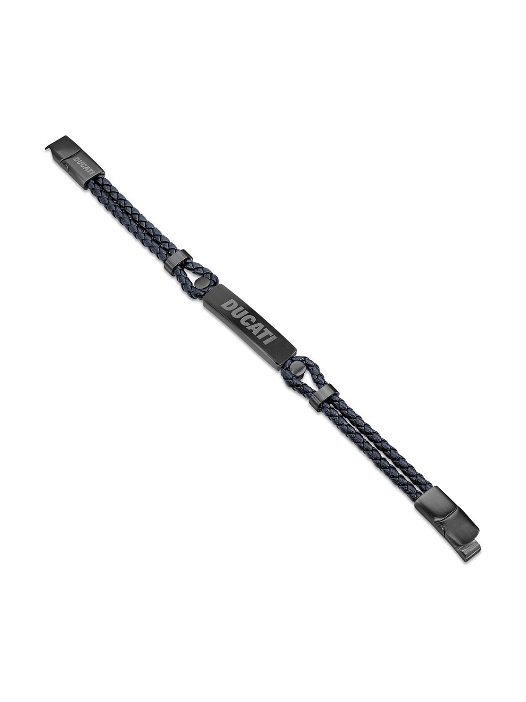 

Ducati Men TRIONFO Stainless Steel Wraparound Bracelet, Blue