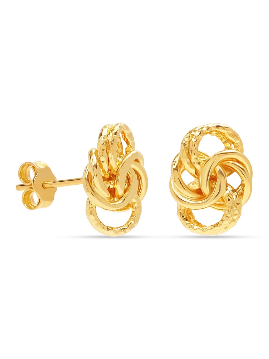 

LeCalla Contemporary Studs Earrings, Gold