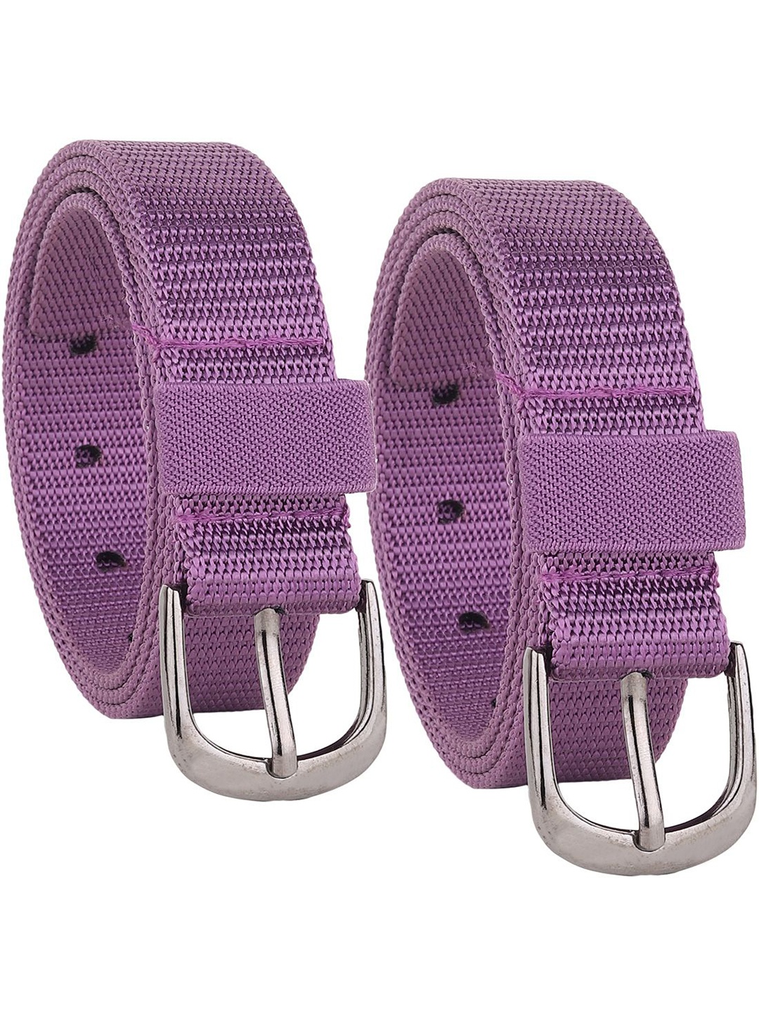 

Provogue Men Textured 2 Belt, Purple