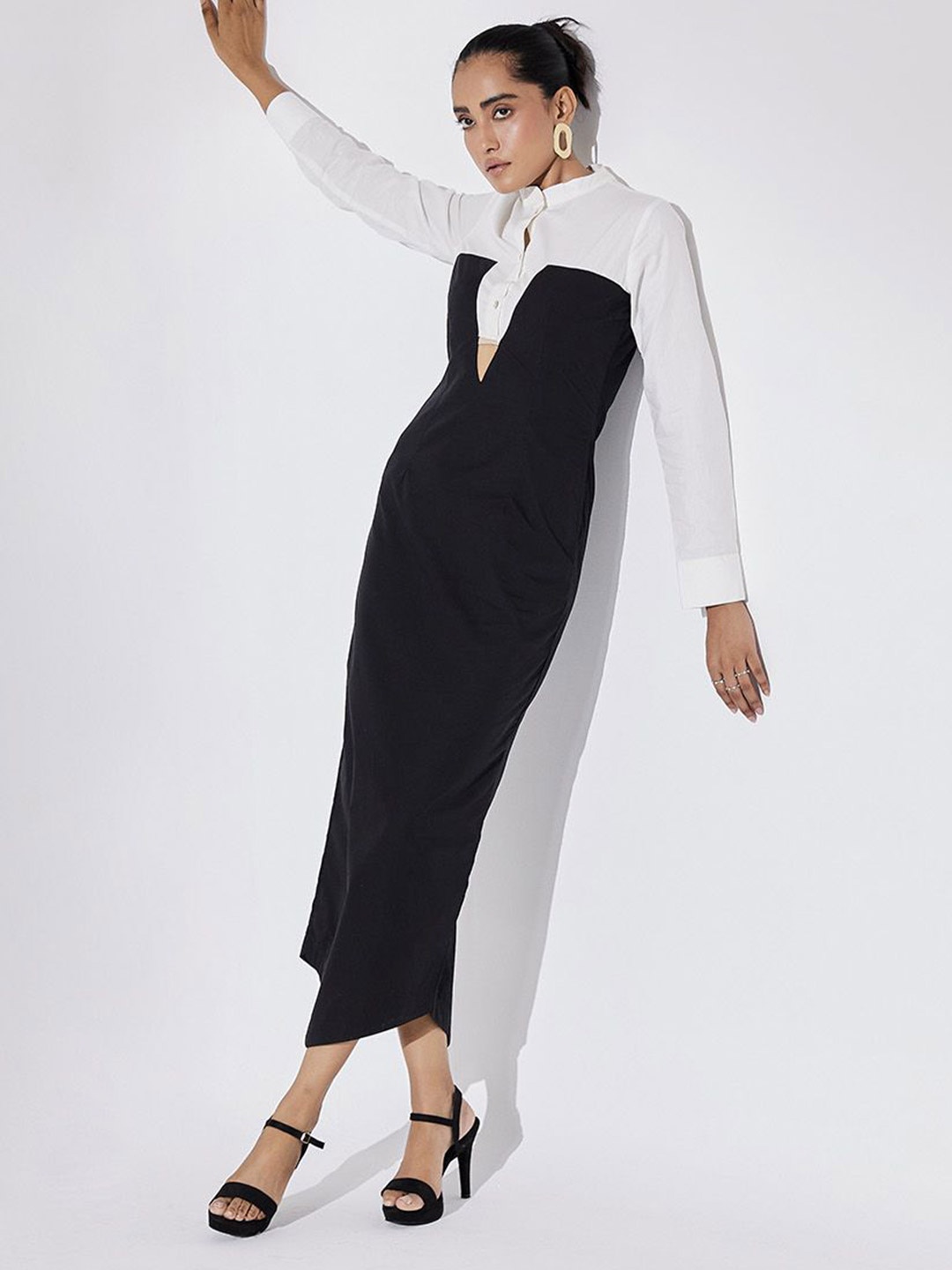 

Aamili A-Line Dress, Black