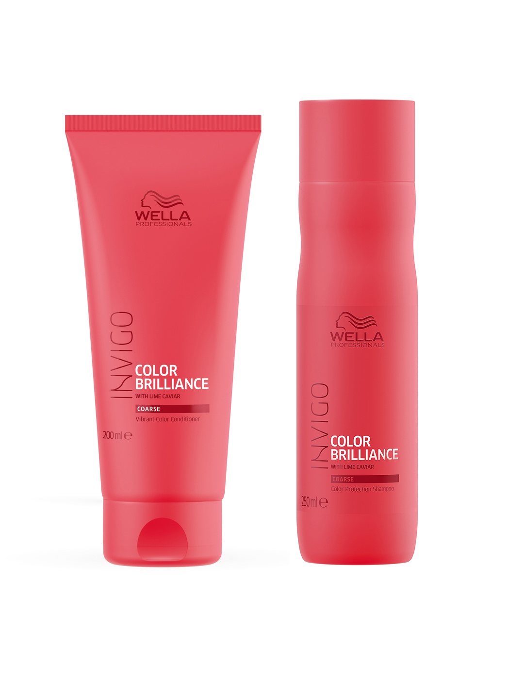 

WELLA PROFESSIONALS Set Of 2 Invigo Color Brilliance Hair Care Combo - 450ml, Red