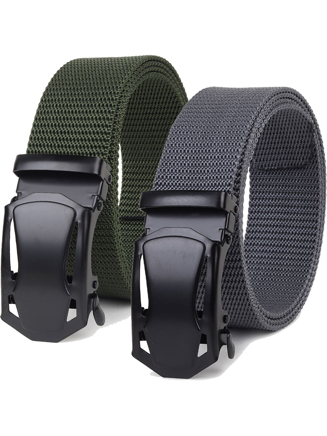 

Provogue Men Textured 2 Belt, Green