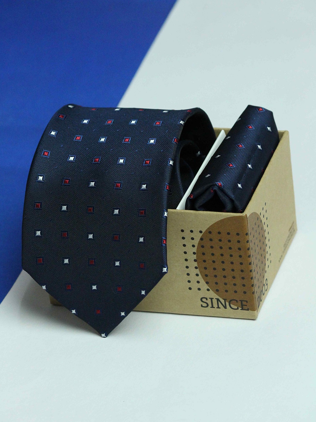 

Tossido Men Accessory Gift Set of, Navy blue