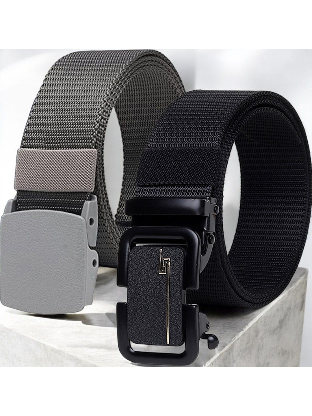 

Provogue Men Textured 2 Belt, Black