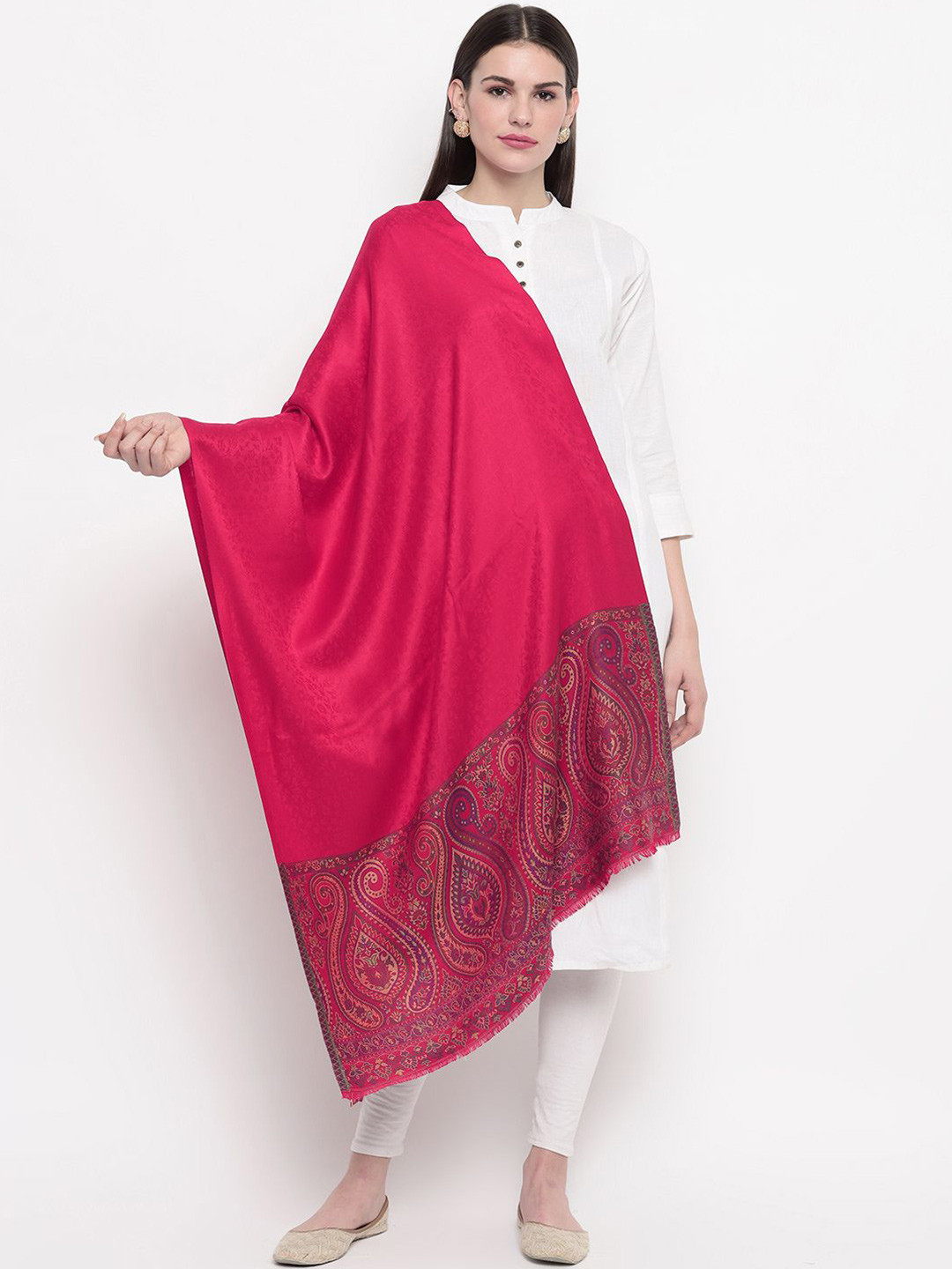 

Tossido Women Stole, Red