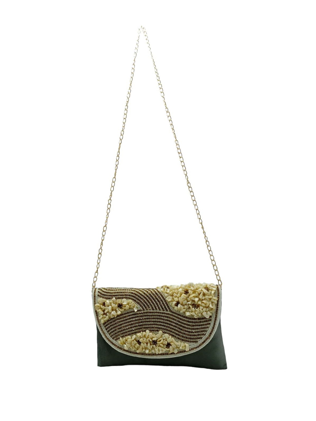 

Esmoda Embellished Purse Clutch, Grey