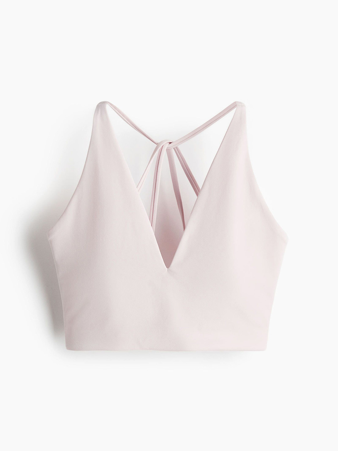 

H&M Light Support Sports Bra In SoftMove, Pink