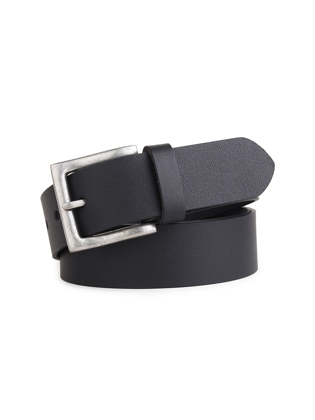 

Provogue Men Textured Leather Belt, Black