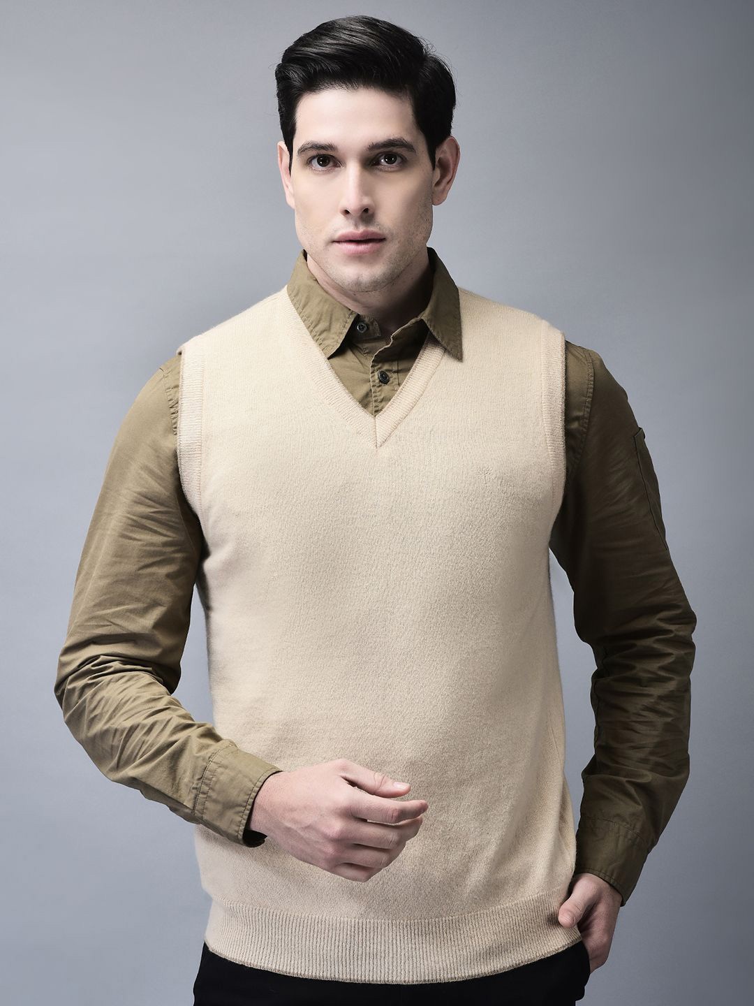 

Woodland Men Sweatshirt, Beige