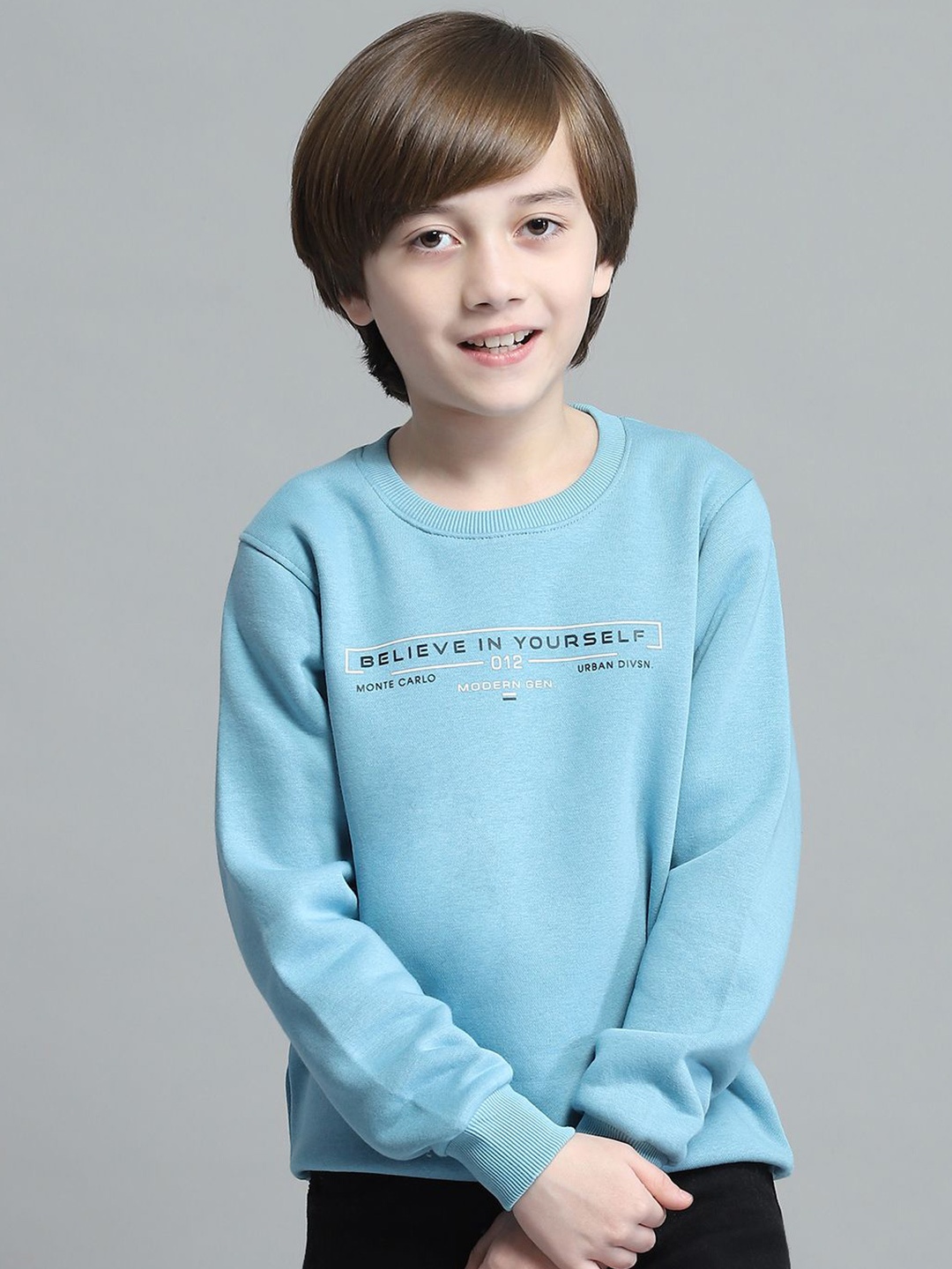 

Monte Carlo Boys Printed Sweatshirt, Blue