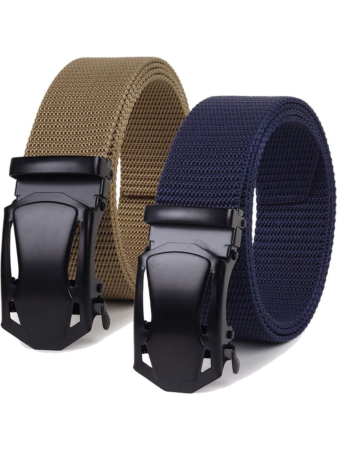 

Provogue Men Textured 2 Belt, Blue