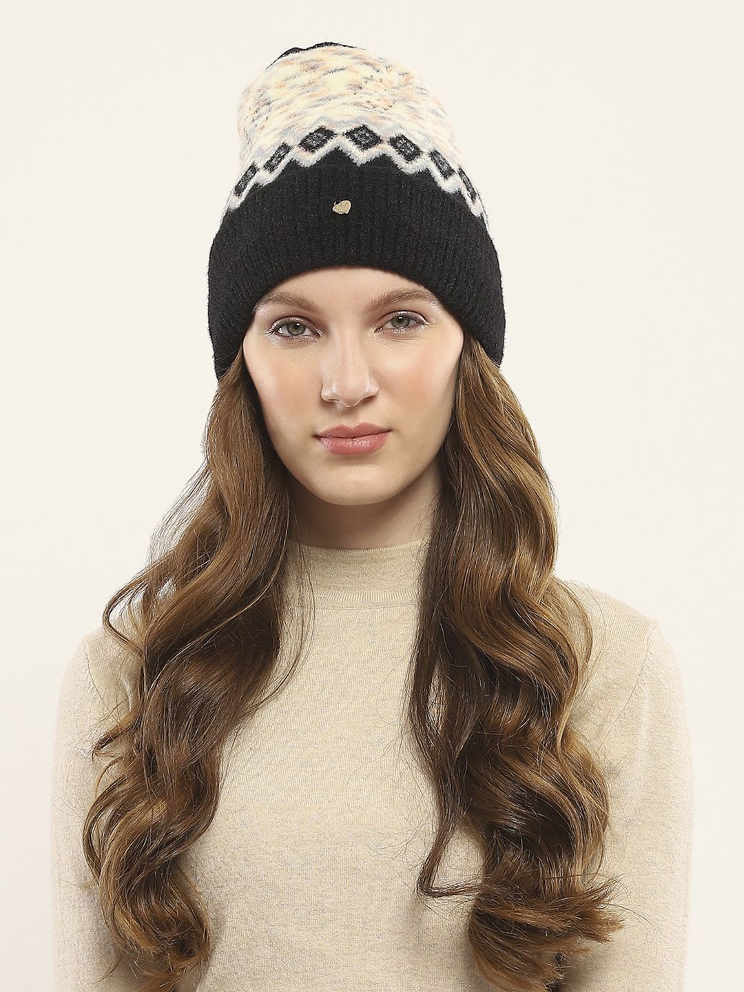

Monte Carlo Women Woollen Beanie, Black