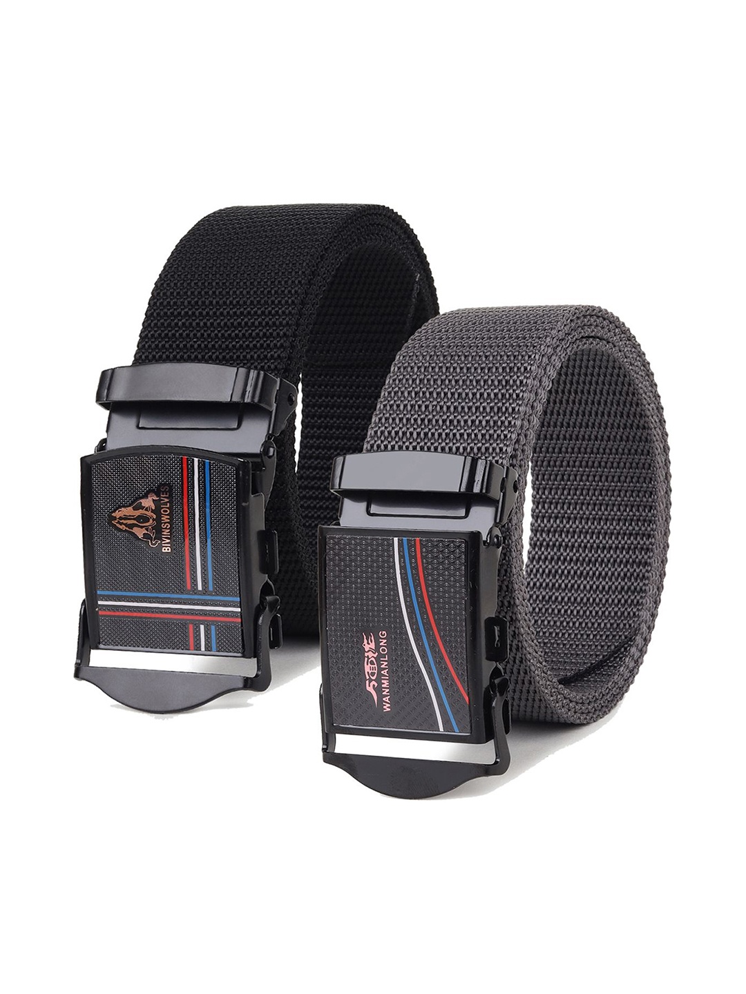 

Provogue Men Textured 2 Belt, Black
