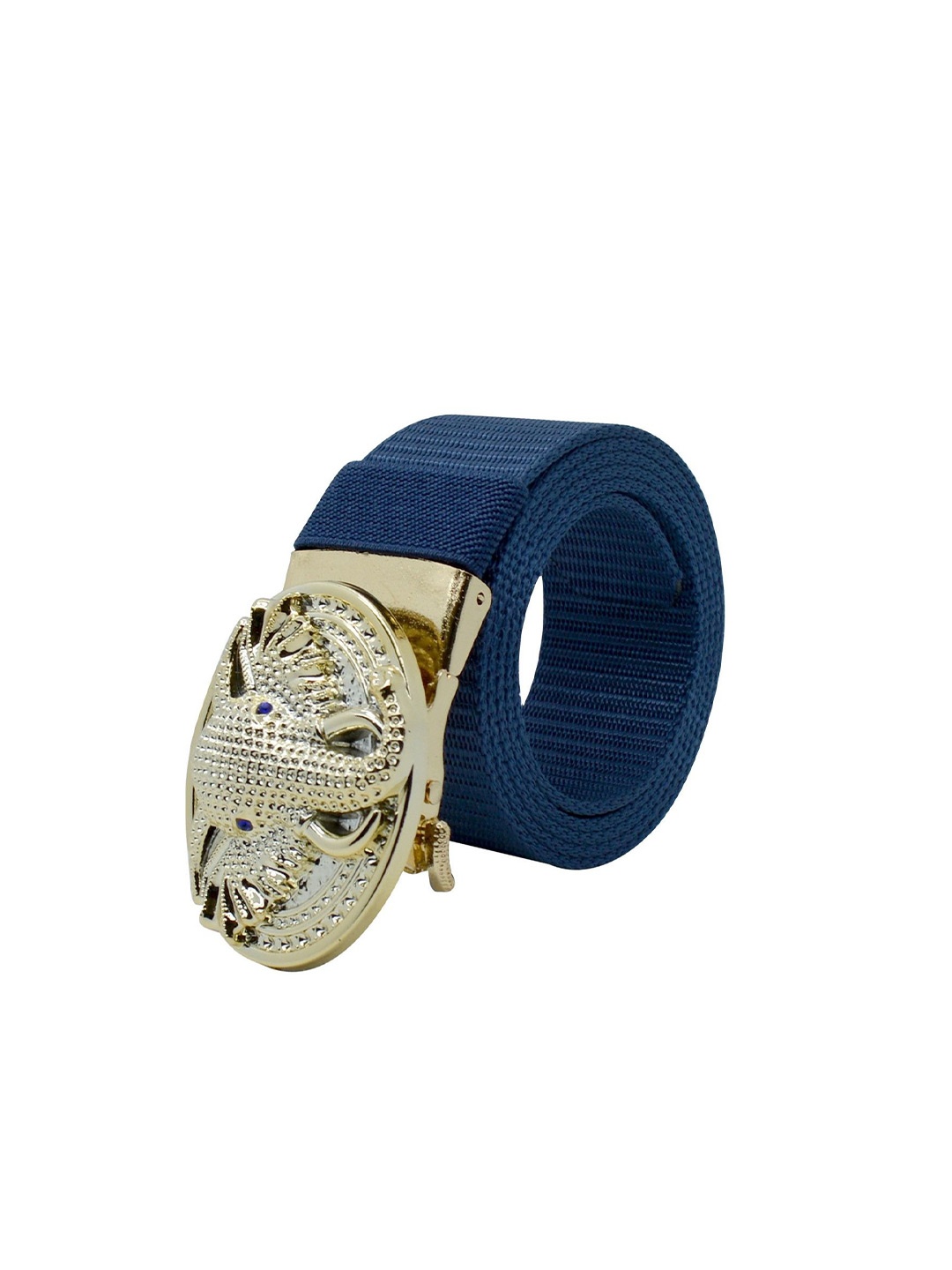 

Metronaut Men Textured Belt, Blue