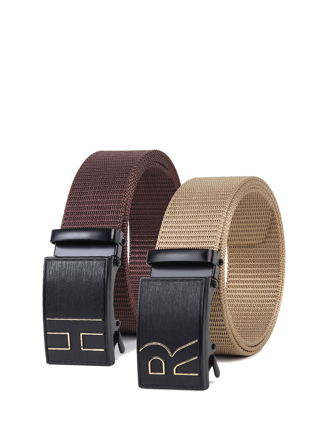 

Provogue Men Textured 2 Belt, Brown
