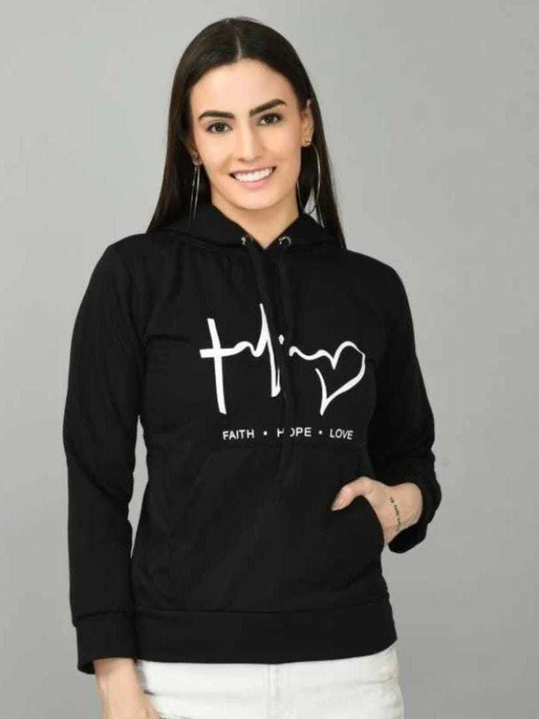

Purser Women Hooded Sweatshirt, Black