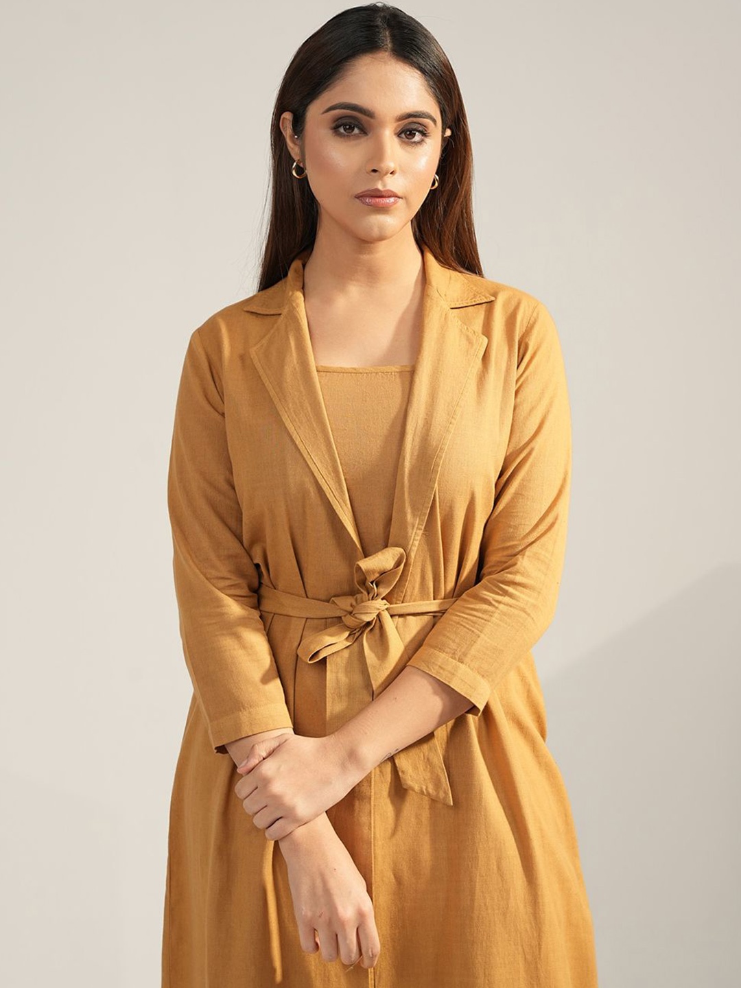 

Aamili Midi Dress, Mustard