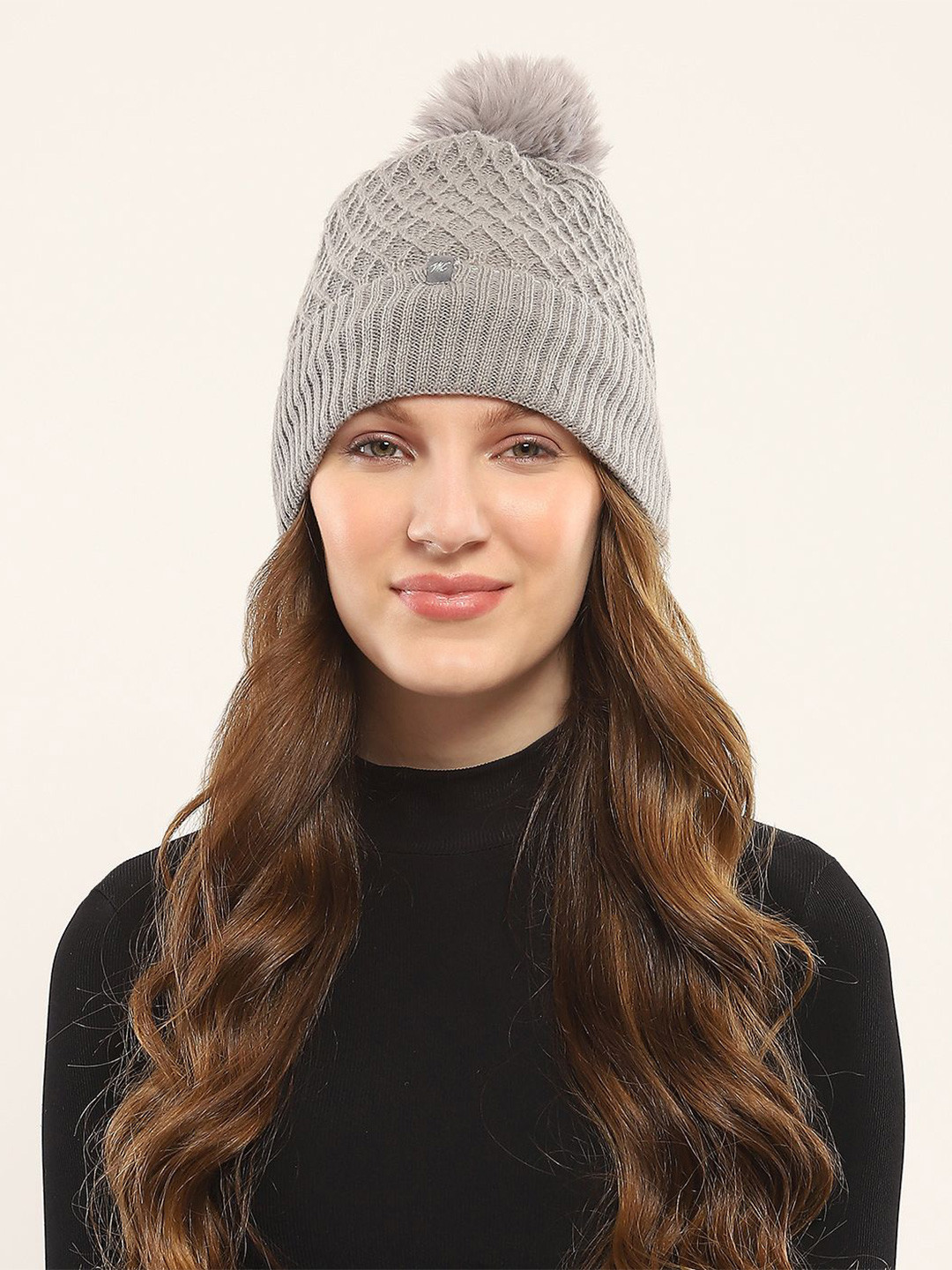 

Monte Carlo Women Woollen Beanie, Grey