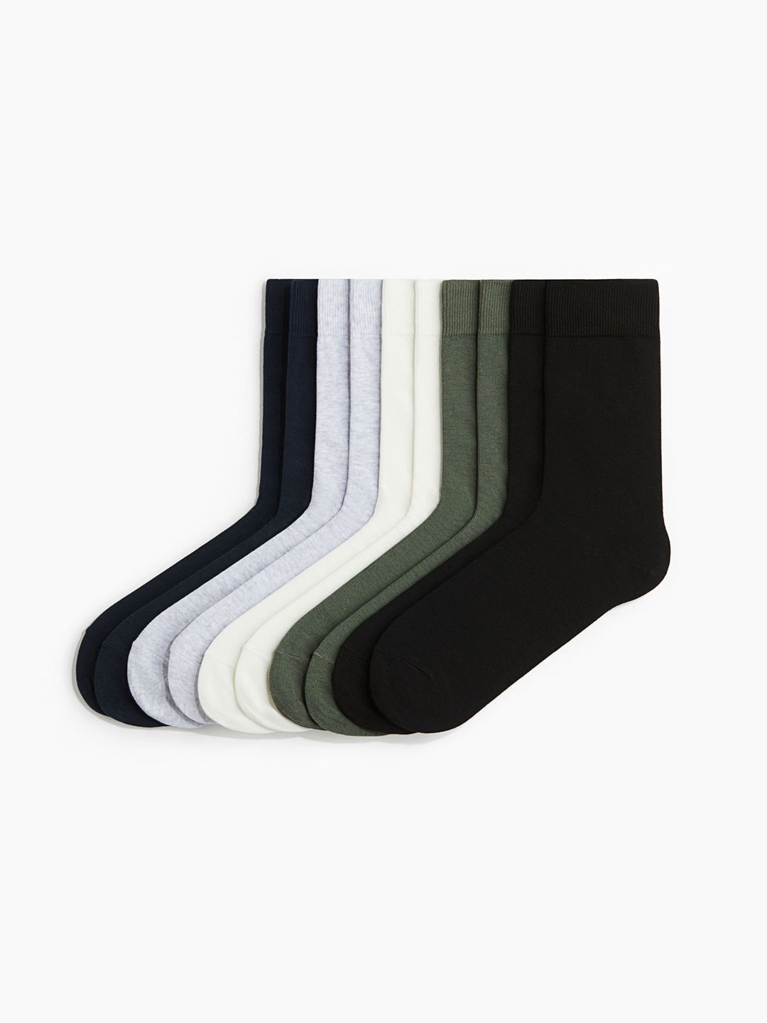 

H&M 10-Pack Socks, Green