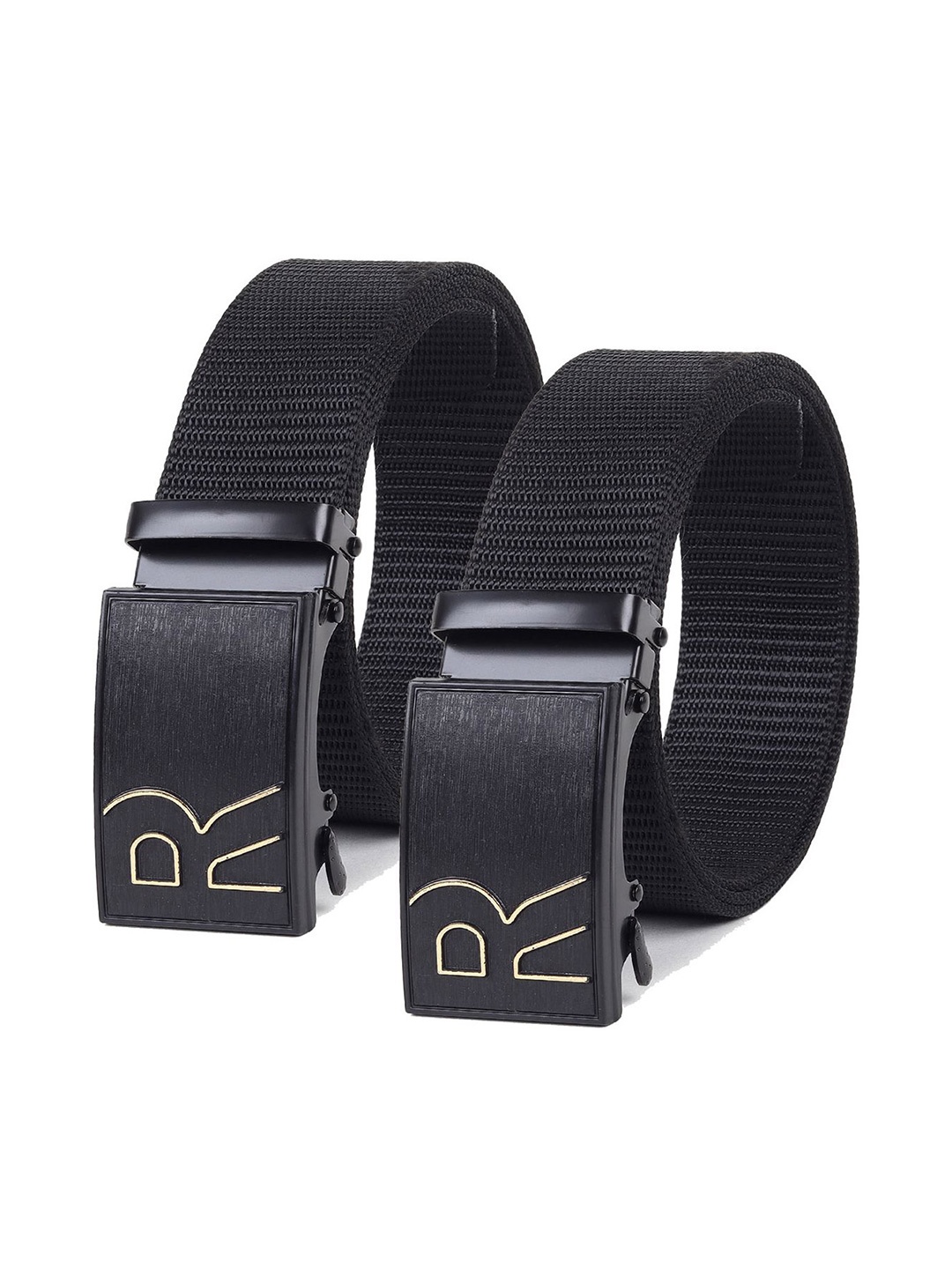 

Provogue Men Textured 2 Belt, Black