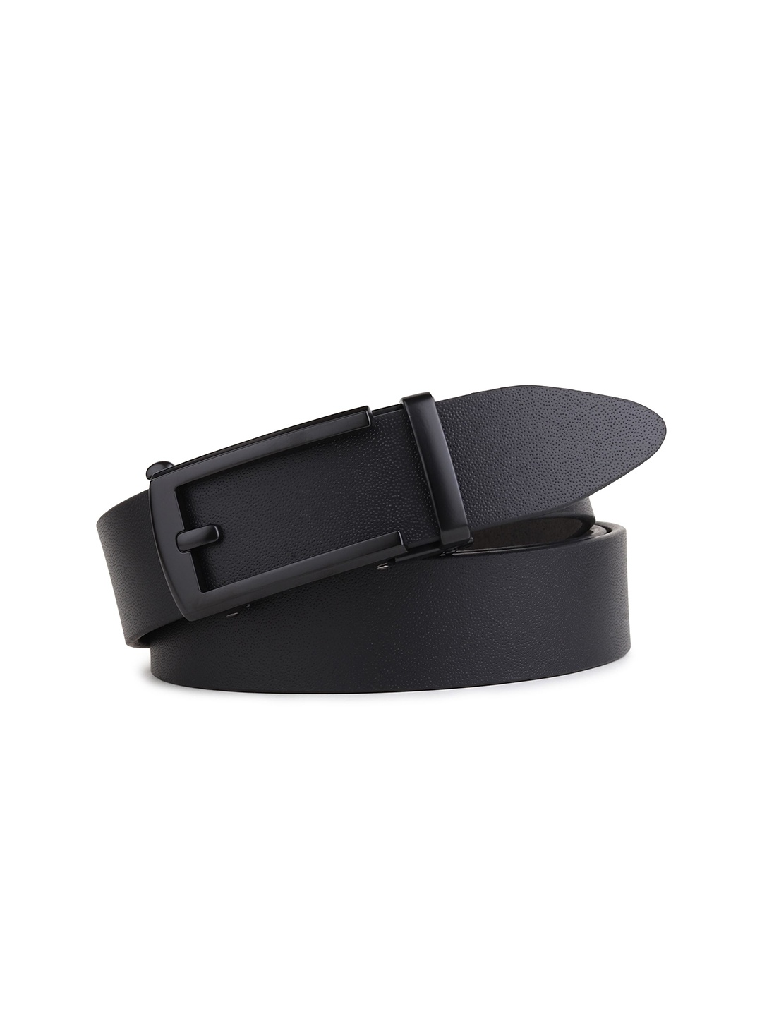 

Provogue Men Textured Leather Belt, Black