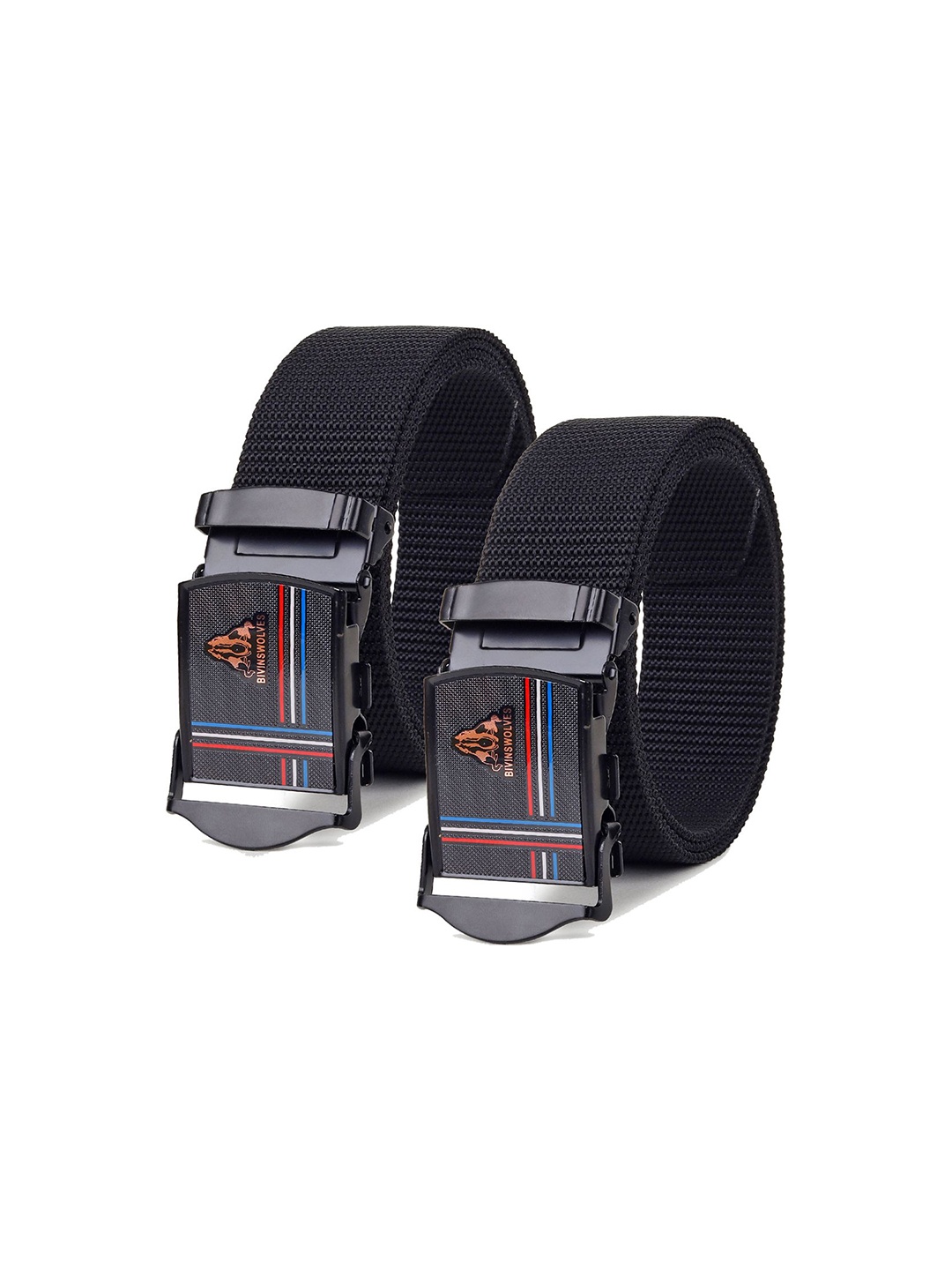

Provogue Men Textured 2 Belt, Black