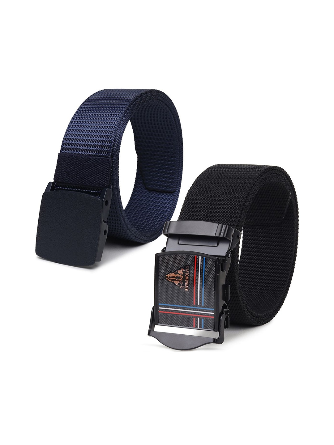 

Provogue Men Textured 2 Formal Belt, Blue