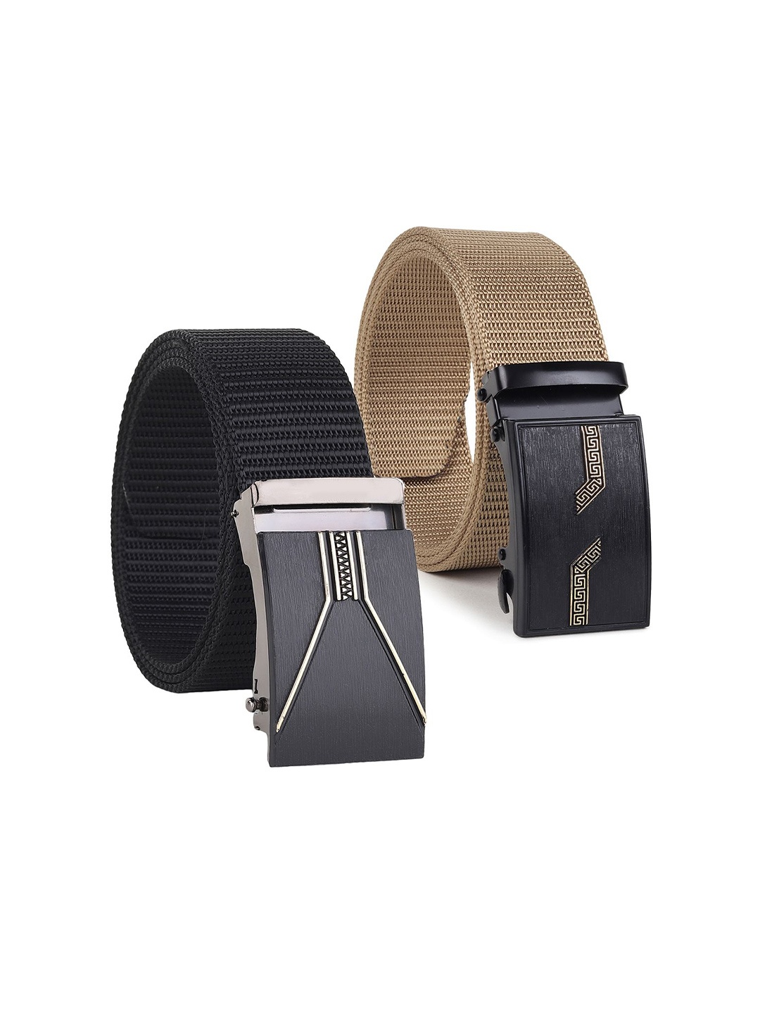 

Provogue Men Textured 2 Belt, Black