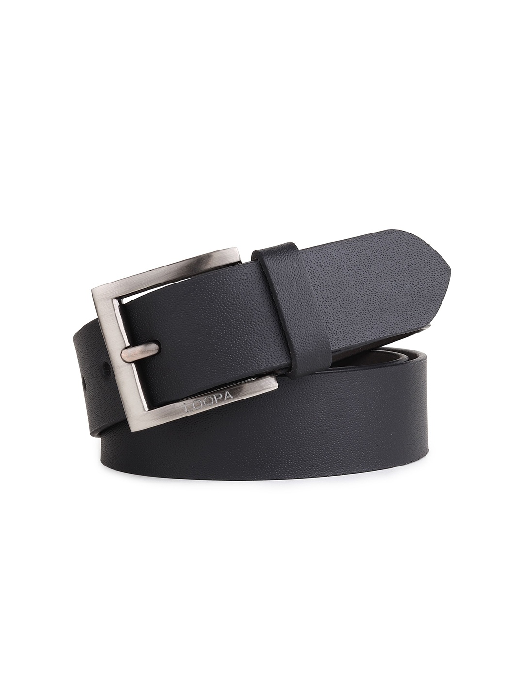 

Provogue Men Textured Leather Belt, Black