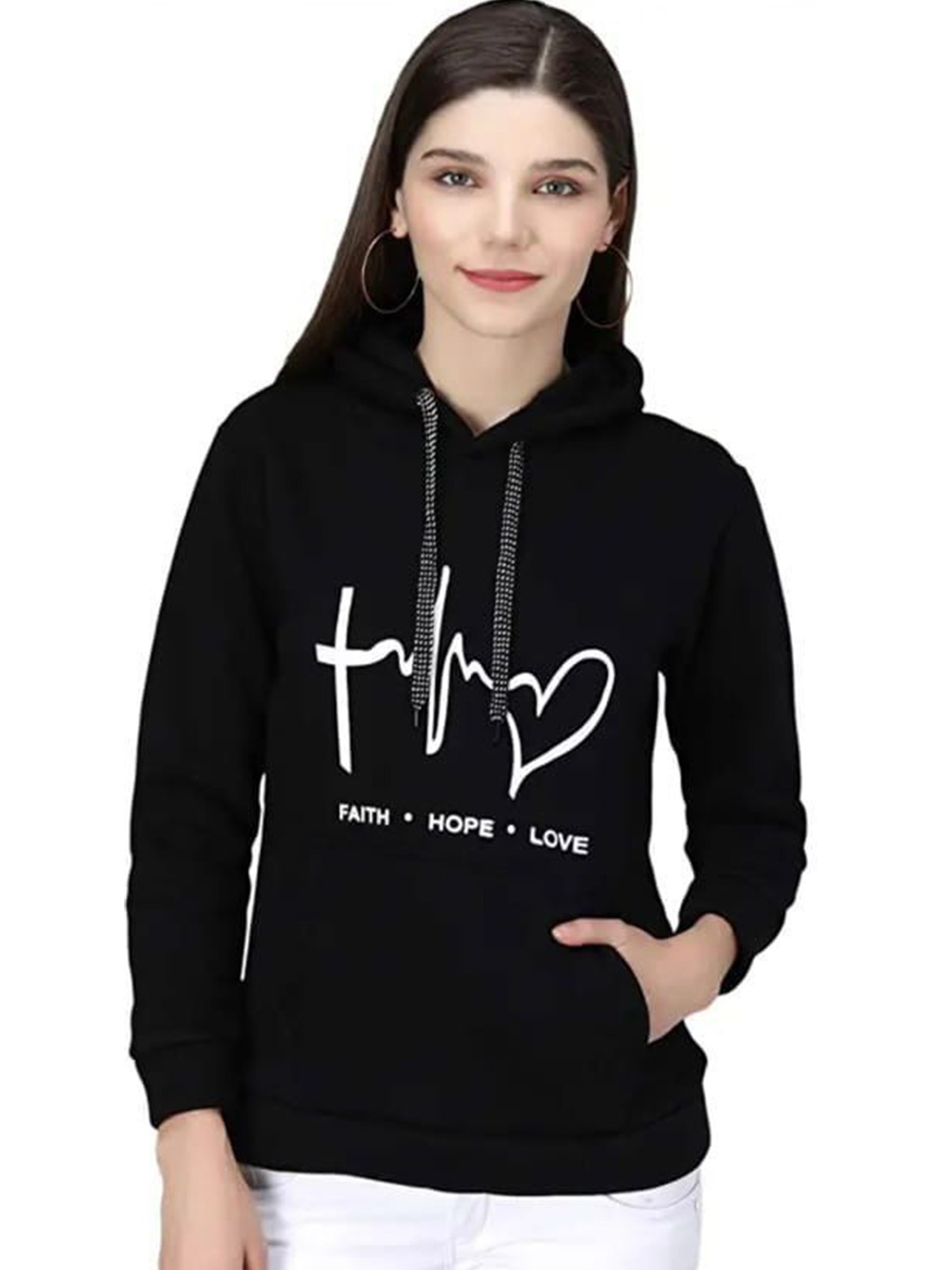 

Purser Women Hooded Sweatshirt, Black
