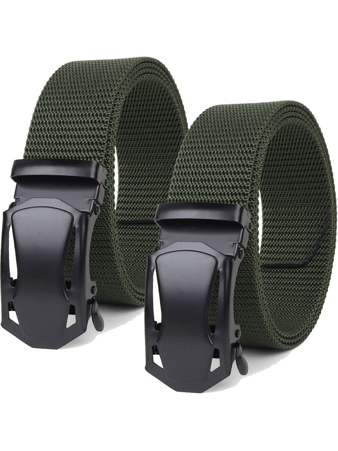 

Provogue Men Textured 2 Belt, Green