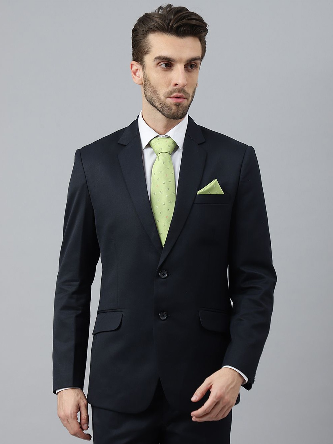 

Tossido Men Tie and Pocket Square Accessory Gift Set, Green