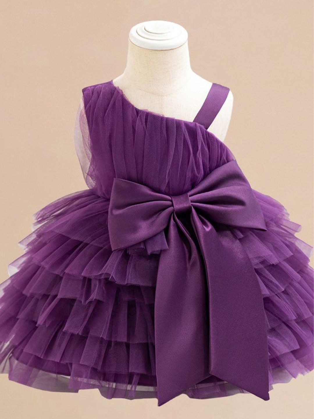 

LULU & SKY Girls A-Line Dress, Purple