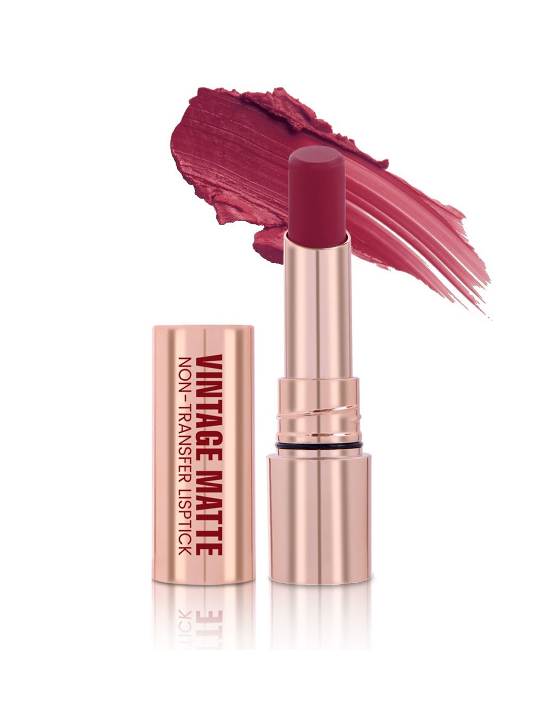 

Half N Half Vintage Matte Non-Transfer Long Lasting Lipstick - 3.8 g- Ruby Rose-11, Pink