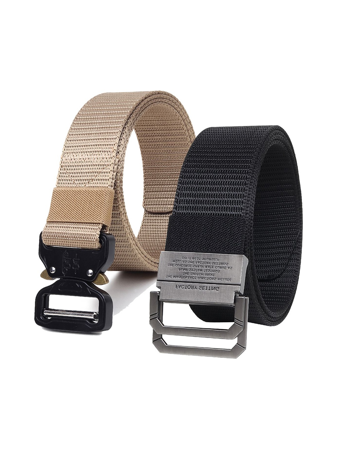 

Provogue Men Textured 2 Belt, Black