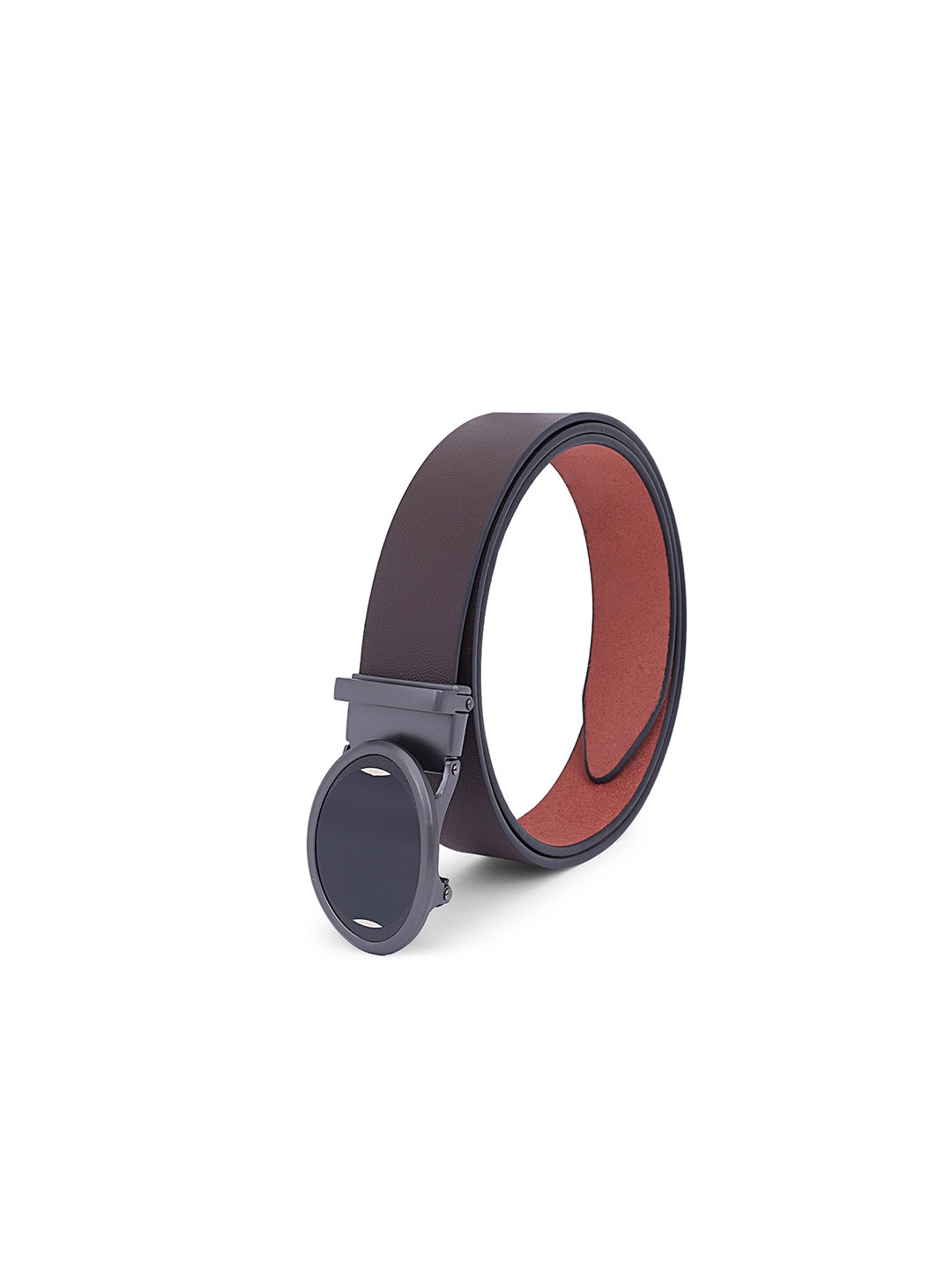 

Provogue Men Textured Leather Formal Belt, Brown