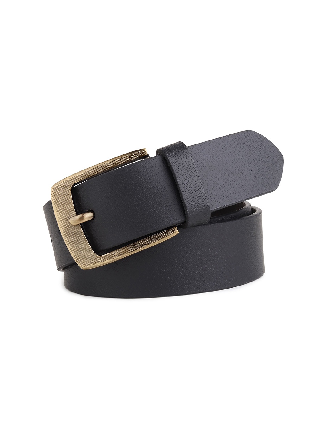 

Provogue Men Textured Leather Belt, Black