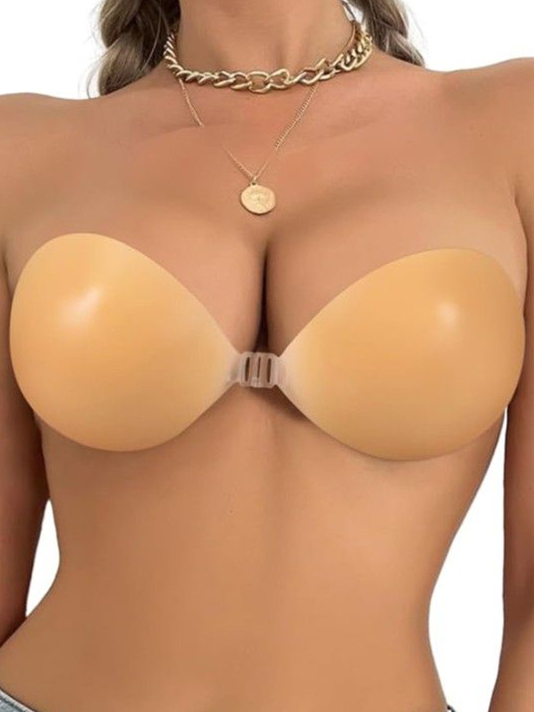 

Xivir Bra Half Coverage Lightly Padded, Beige