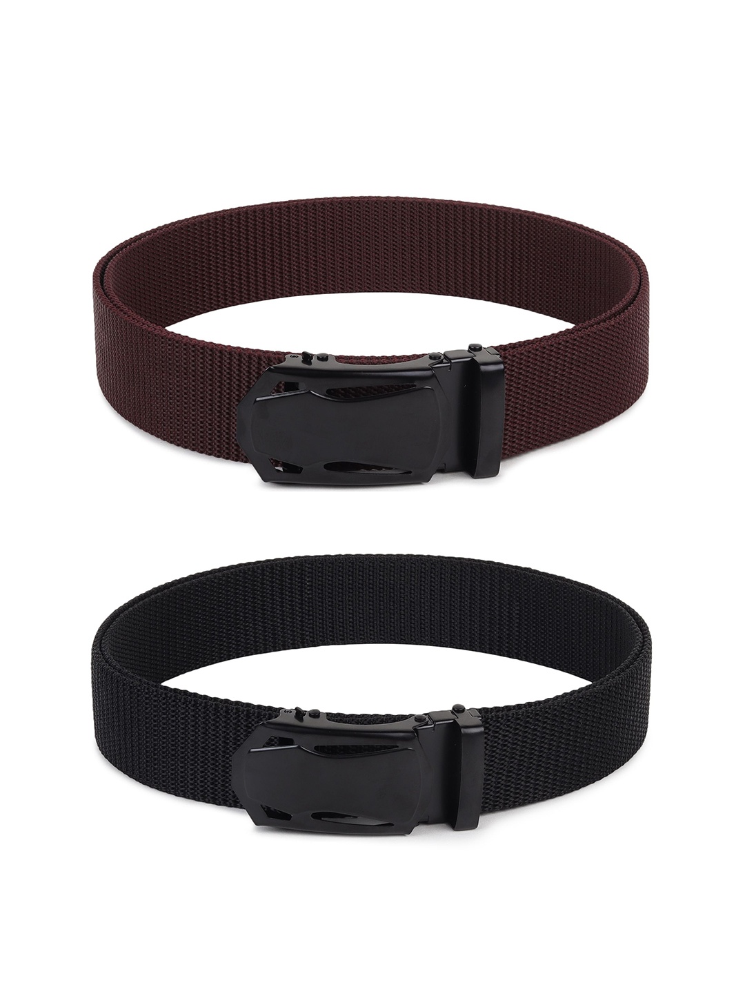 

Provogue Men Textured 2 Belt, Black