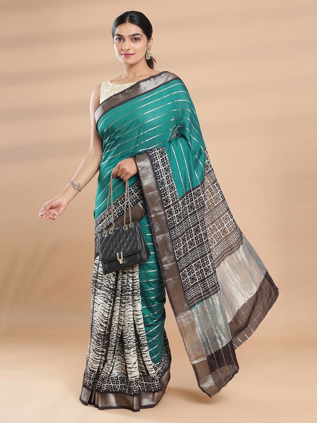 

Kalyan Silks Saree, Green