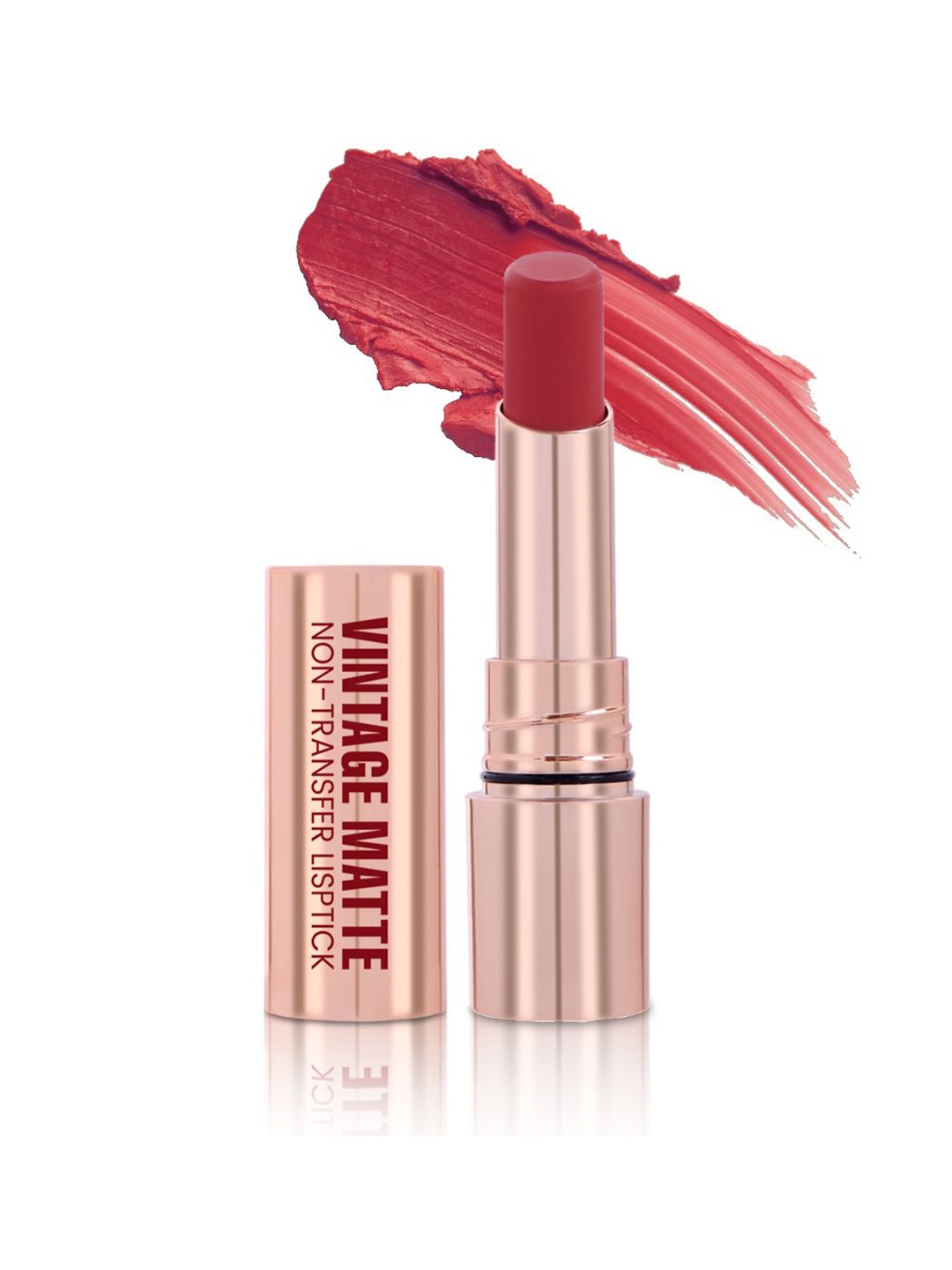 

Half N Half Vintage Matte Non-Transfer Lipstick With Avocado Oil 3.8g - Blush Blossom 18, Pink