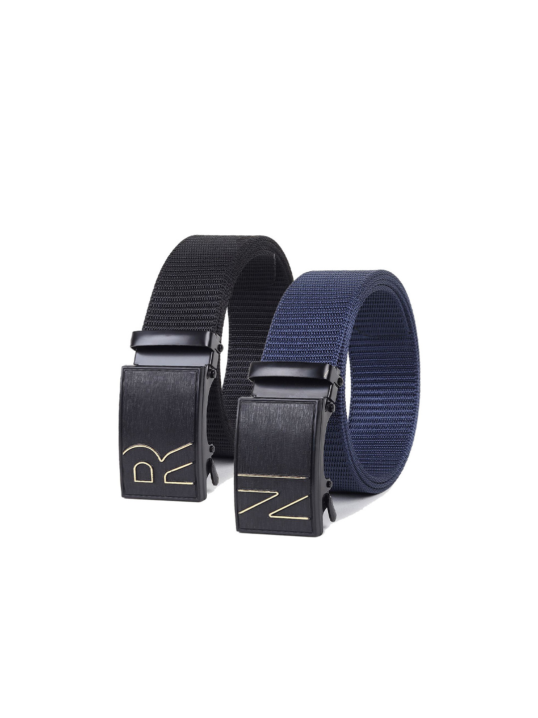 

Provogue Men Textured 2 Belt, Blue