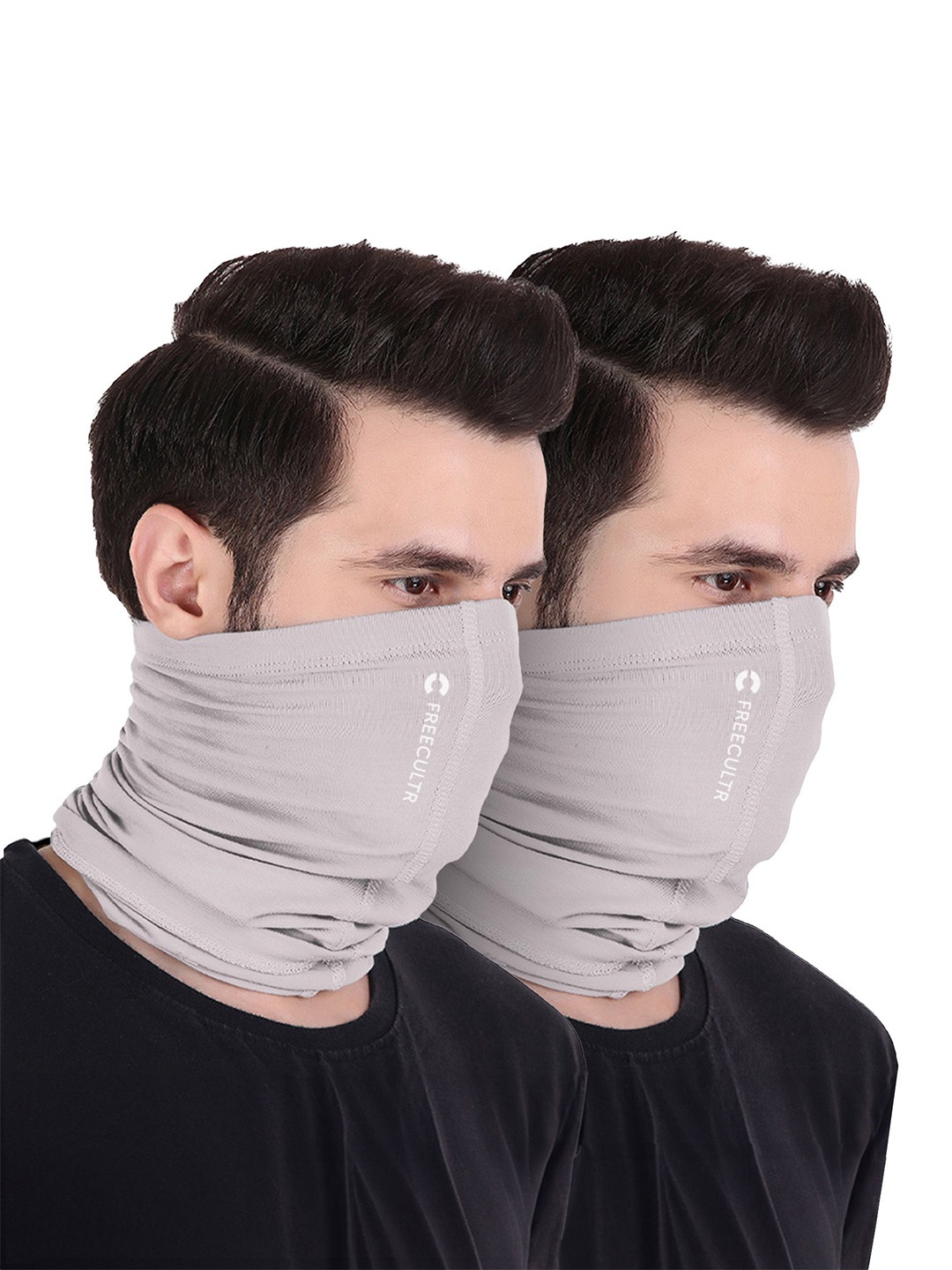 

FREECULTR Unisex Pack of 2 Bandana Headband, Beige