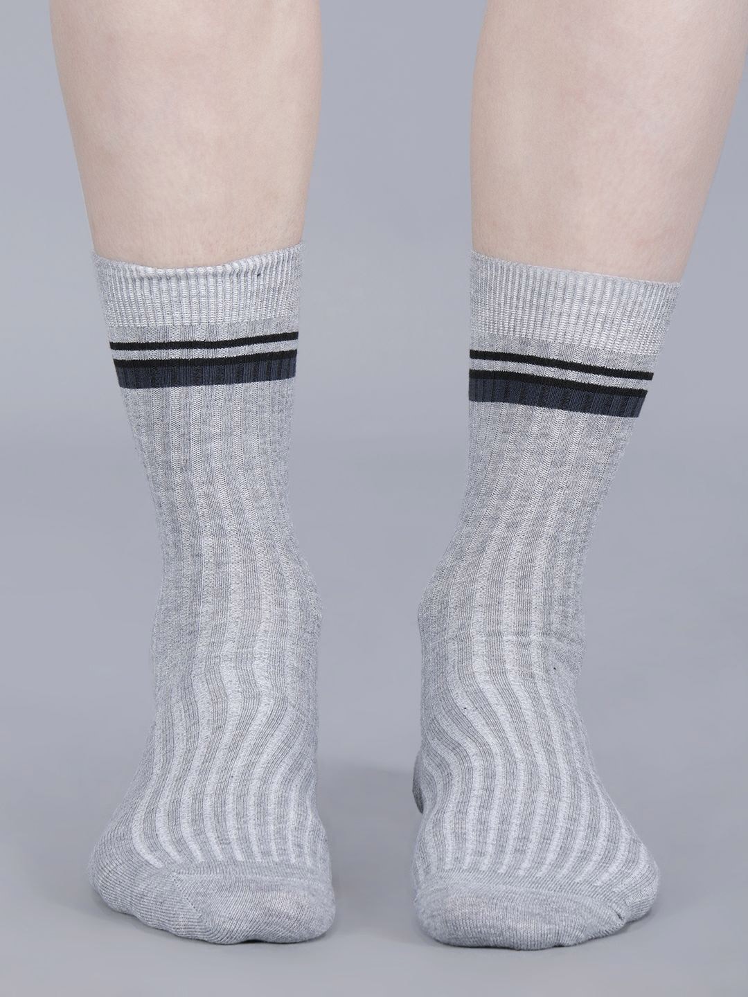 

Dollar Men Pack of 3 Calf Length Socks, Black