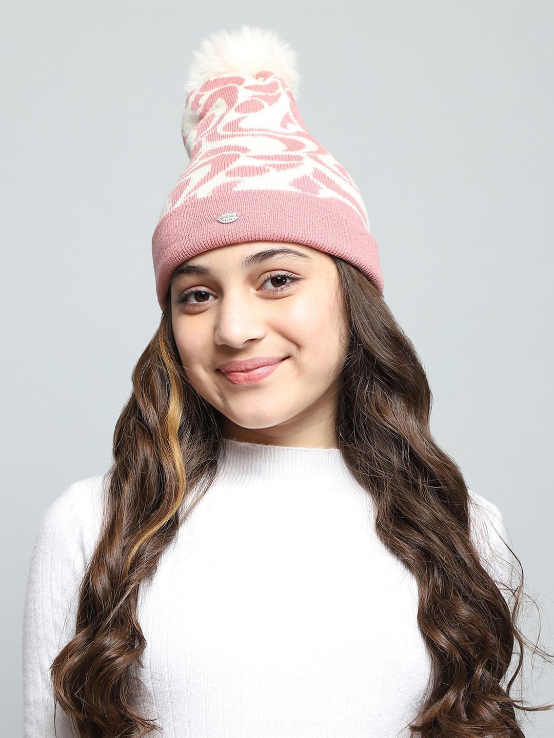 

Monte Carlo Kids Woollen Beanie, Pink